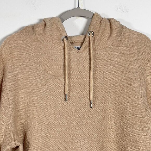 Leif Nelson Slim Fit Pullover Hooded Sweatshirt Mens Sz XL Layered Detail - Picture 5 of 11